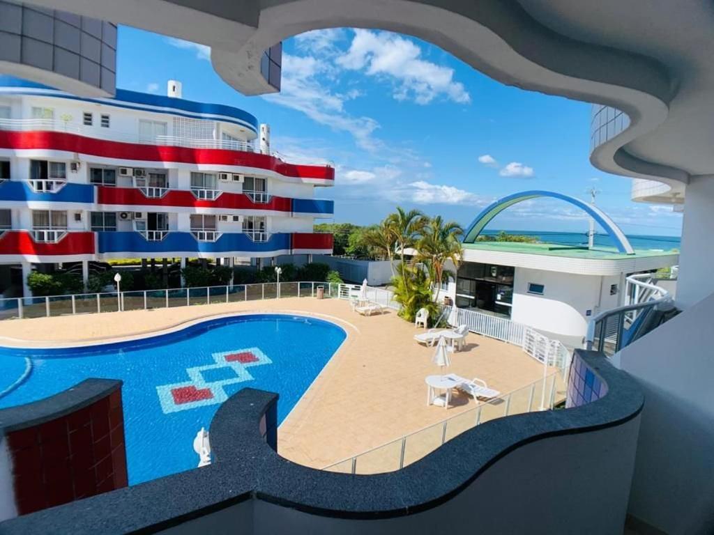 Maravilhoso Apto Com Vista Mar E Piscina-Hb03F Florianópolis Exteriér fotografie