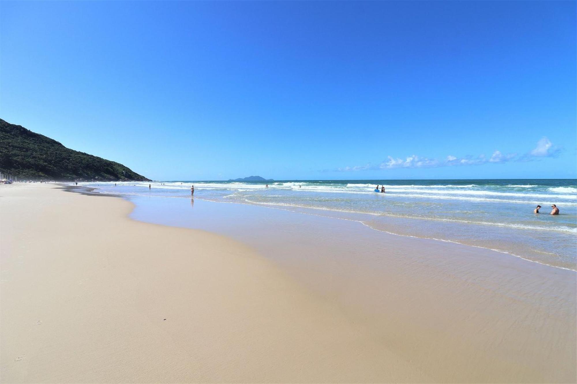 Maravilhoso Apto Com Vista Mar E Piscina-Hb03F Florianópolis Exteriér fotografie
